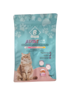 BRİSKY KEDİ MAMASI KISIR SOMON 1 KG